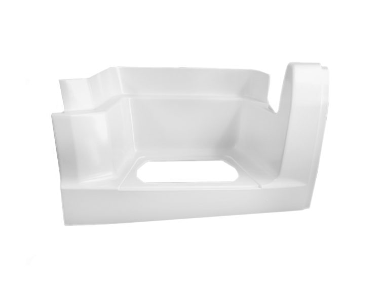 DAF CF65/CF75/CF85/CF - Step Panel R/H - Lower - White (00-13)