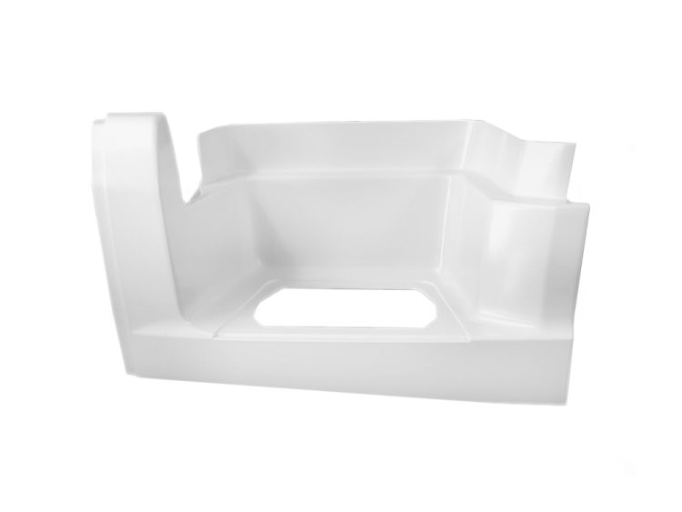 DAF CF65/CF75/CF85/CF - Step Panel L/H - Lower - White (00-13)