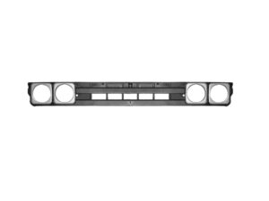 BU85, BU99, DYNA, DYNA 200, DYNA 300, DYNA 400, Japanese Makes, TOYOTA, TY66, WU90- Grille – Lower – Twin Round HeadLamp – Wide Cab – BU85/99/WU90 (85-87), TY66-093-B0